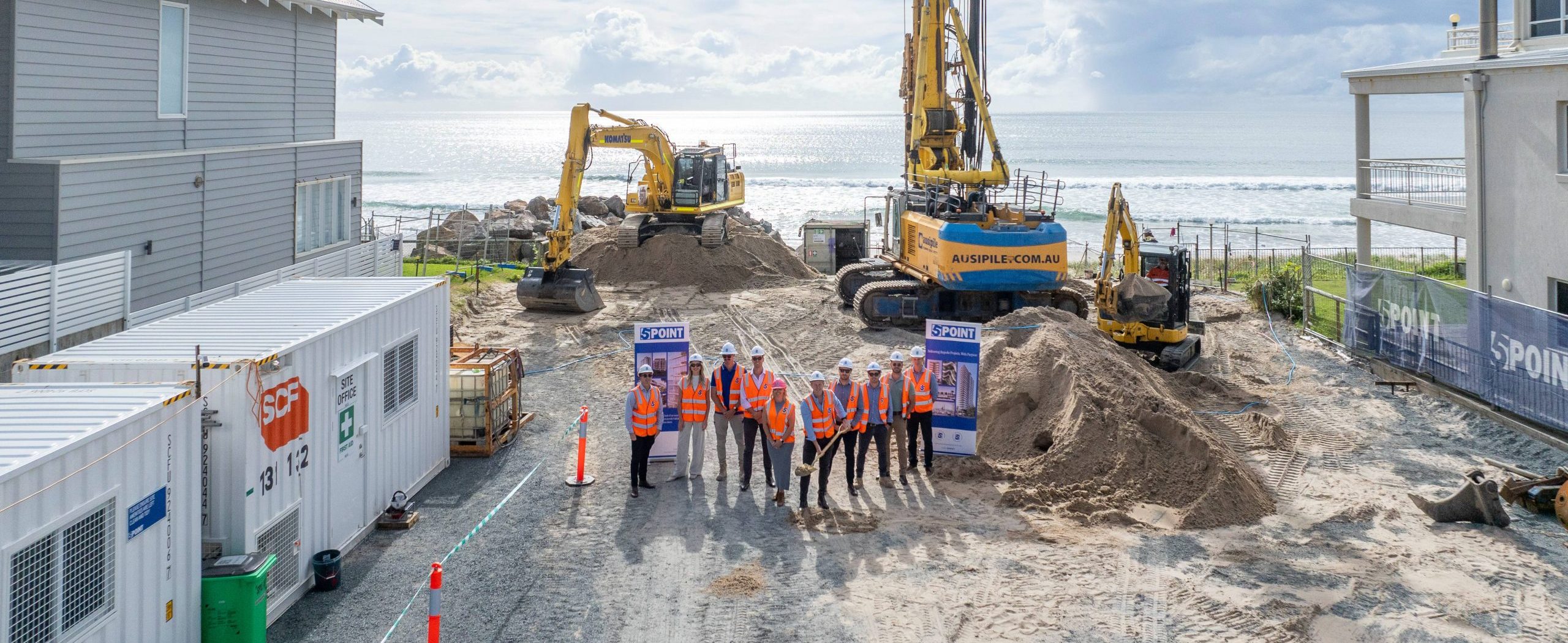 Palm Shores: Sod Turning